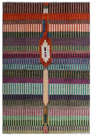 Berber Colourful Alfombra 194X295 Lana