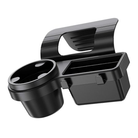 Plassbesparende bilvindusmontert oppbevaringsholder kjøretøydørpanelorganisator drikkevarer og mobile enheter med ladeport (FMY)