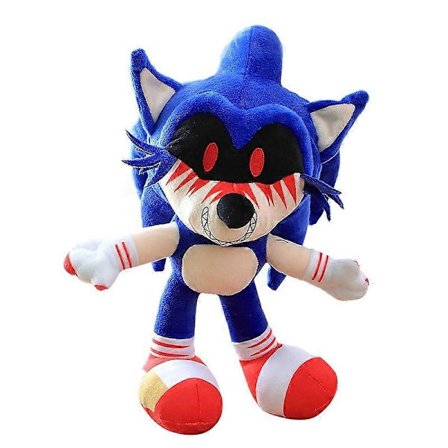 40 cm Høy Kvalitet Devil Sonic Plysjleketøy Polstret Anime Tegneserie Vampyr Sonic Plysj Spillkarakter