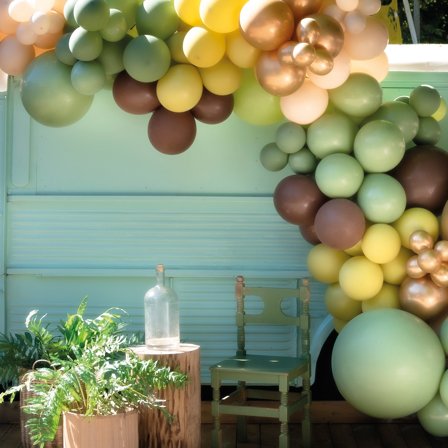 Ballongbue Sett Jungle Green