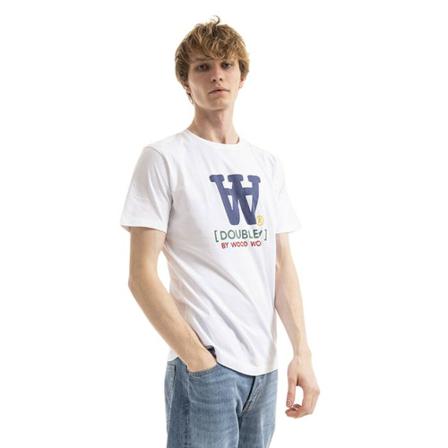 Wood Wood Men's T-shirt 10285700-2222 Hvid, Herre T-shirts