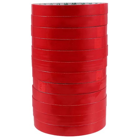 12 stk. Poseforseglingsbånd Supermarked Bindemaskine Tape Poseforsegler Pakketape