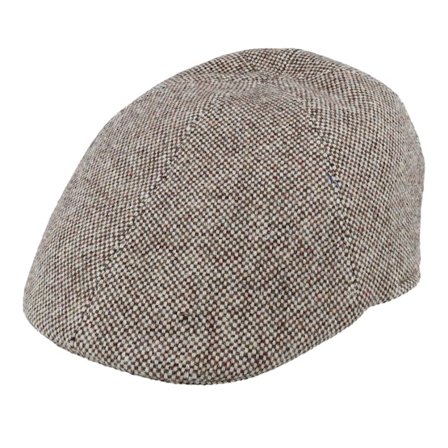Mayser - Paddy Tweed Beige Flat Cap Flatcap Beige Cap - @ Hatstore