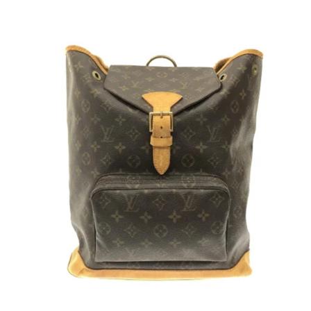 Louis Vuitton Vintage Pre-owned Polyester backpacks Brun, Dame Vintage Tasker, Størrelse: ONE Size