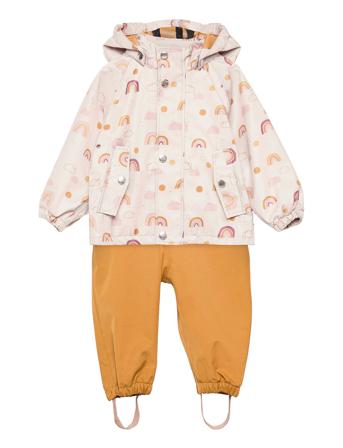 Dakota Softshell Set Outerwear Rainwear Rainwear Sets Oranssi Liewood