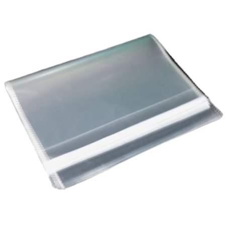 A4 Transparenta Självhäftande Påsar 100-pack, 22x30cm Självförslutande Cellofanpåsar/Förslutningspåsar, Sidoluftshål, Andningshål