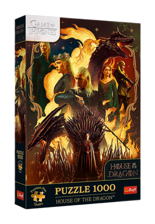 Trefl Pussel House of the Dragon 1000 bitar Spel & Unisex ONESIZE