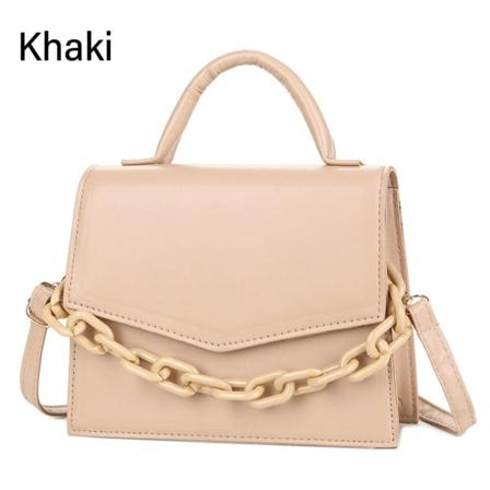 Mode lyxiga miniväskor för kvinnor liten handväska Söt Crossbody-väska khaki