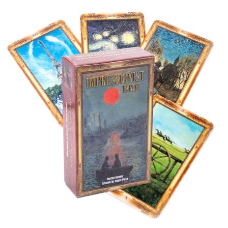 Impressionistiskt Oracle Tarot Card Spådomskort