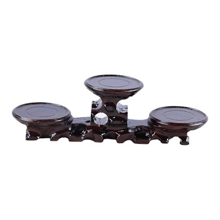 Plant Stand Display Bord Blomsterställ Bonsai Vas Rack för Konstvas Hemmakontorsdekoration