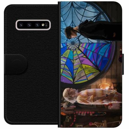 Samsung Galaxy S10+ Plånboksfodral Wednesday Addams