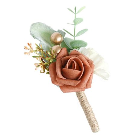Rose Flower Corsage Brosch FÄRG 5 FÄRG 5
