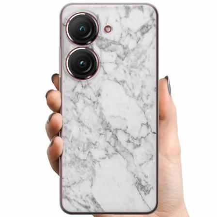 Asus Zenfone 9 Tpu Mobilskal Marmor Vit