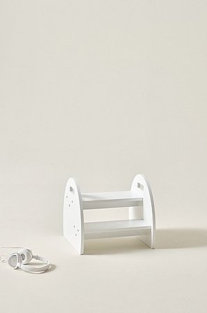 Jotex - Kinderkrukje Wit Wit - ALVITO - Koop Kinderstoelen bij Jotex