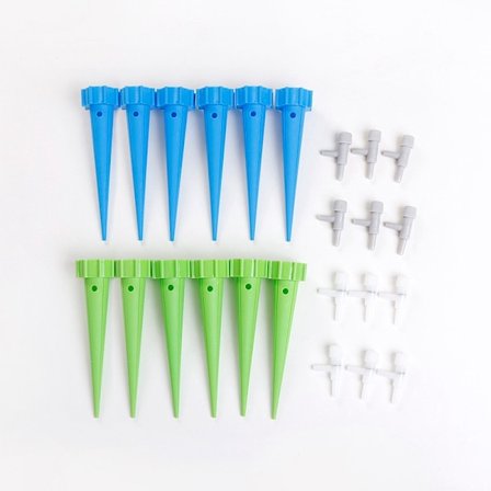 Självbevattning / Justerbar droppbevattning för PET-flaskor, 12-pack_tfrf