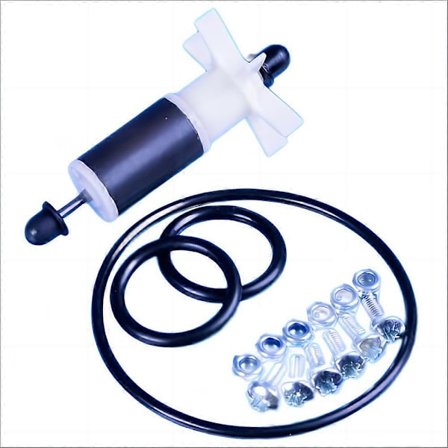 E02 Reparation #58113 P4071 Filter Impeller Service Kit för Lay Z Spa för Coleman Vattenpumps Tätningsrenoveringskit med Impeller, Tätningar, Axel och