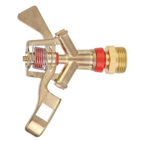 G3/4in 25mm Utvändig Gänga Zinklegering Bevattning Trädgård Vipparmsprinkler Munstyckshuvud (1 st)