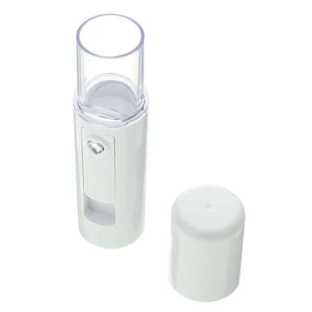 Nano Sprayer Nano Sprayflaske Håndholdt Oppladbar Ansiktspleie Vann Mist Sprayer Hvit)