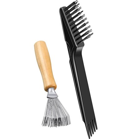 2-pack hårborste rengöringsverktyg kam rengöringsborste kam rengöringsborste hårborste rengörare mini hårborste borttagare för att ta bort hår damm 