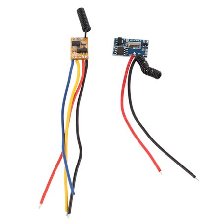 Minifjernbryter 3,7V 4,5V 5V 6V Micro Receiver Transmitter Module Lavt Strømforbruk Relé