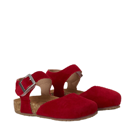BabyMocs Astrid Sandal Skor Unisex Röd 6-7 år (20,6cm)