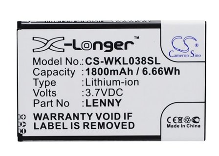Batteri for SmartPhone, Mobil for Wiko LENNY, B0386126