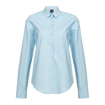 Pinko Sweetness 6 popeline shirt Blå, Dame Skjorter