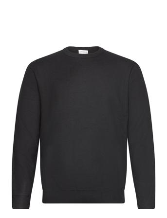 Ecovero O-Neck Knit Black Lindbergh