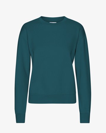 Women Classic Organic Crew - Ocean Green XL