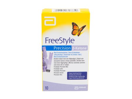 Freestyle Precision B-keton teststrimler, 10 stk.