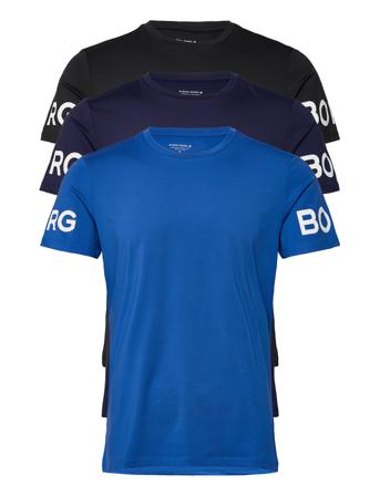 Borg T-Shirt 3P Patterned Björn Borg