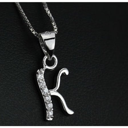 925 silver silverhänge "K"