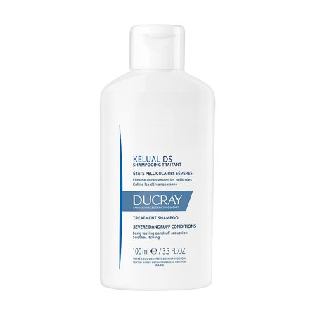 Ducray Kelual DS Original Anti-Dandruff Treatment Shampoo 100 ml, Hår, Shampoo, Skælshampoo