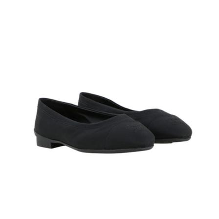 Chanel Vintage Pre-Owned Blood Ballers BIG Grain , Zwart , Dames , Maat: 36 EU Vintage Schoenen