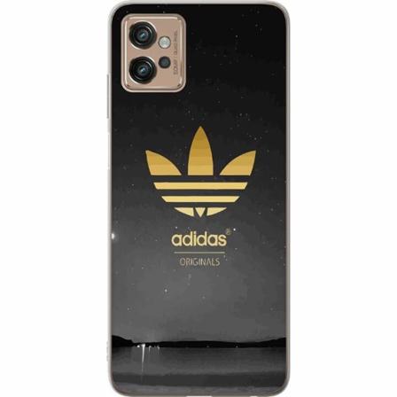 Motorola Moto G32 Genomskinligt Skal Adidas