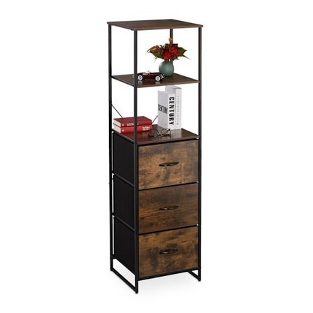 Vintage hylde i industrielt design