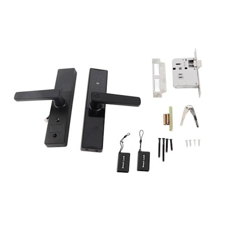 Smart Dørlås i Aluminium Multifunksjonell Fingeravtrykk Passord Tastaturlås for Tuya APP