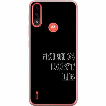 Motorola Moto E7 Power Mjukt Skal - Stranger Things