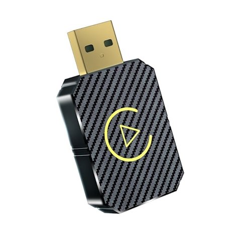 2-i-1 Trådløs CarPlay Adapter Android Auto Trådløs Adapter Smart Mini Boks USB Adapter Plug and Play WiFi Hurtig Tilslutning Model 3