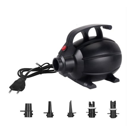 Elektrisk oppustelig pool, oppustelig båd, kofanger, flydende luftpumpe