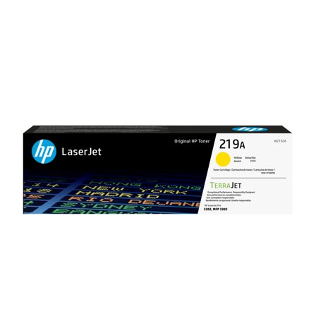 HP 219A - gul - original - LaserJet - tonerpatron (W2192A)