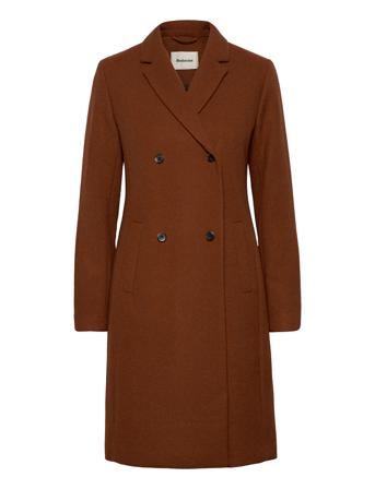 Odelia Coat Outerwear Coats Winter Coats Ruskea Modström