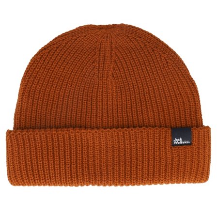 Jack Wolfskin - Orange cuff Beanie - Fischer Beanie Carmine Cuff @ Hatstore