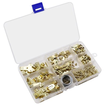 220 stk sølvbilde kroker, bilderamme kroker, bilde henger