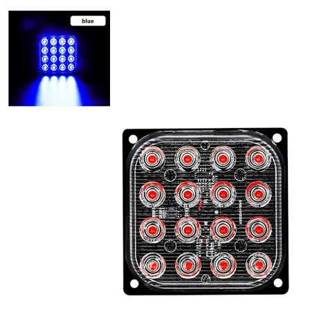 Varningsljus för lastbil LED Trailer Marker BLÅ