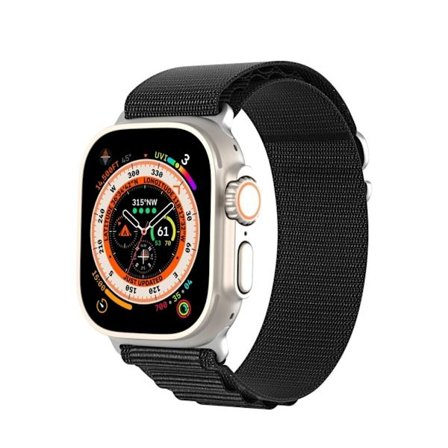 Dux Ducis Apple Watch 42/44/46/49mm GS Watch Strap - Black