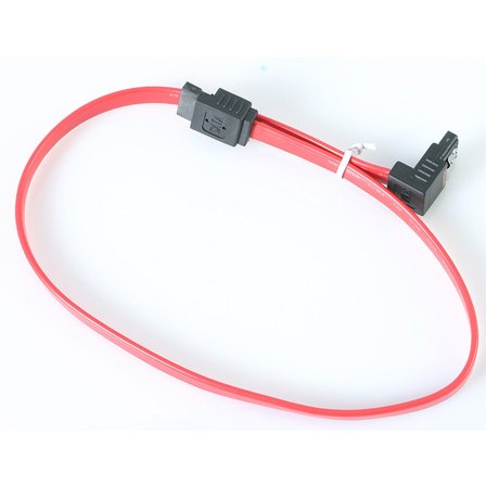StarTech 18in Latching SATA to Right Angle SATA Serial ATA Cable - SATA-kabel - 46 cm
