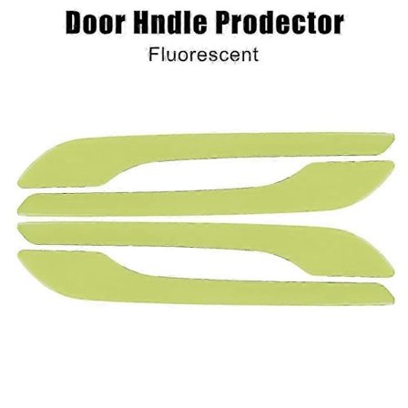Lysende Håndtaksett For Tesla Model 3 Model Y 2022 Dørhåndtak Beskyttelses Klistremerke Bil Klistremerke Auto Styling Tilbehør-God LGL