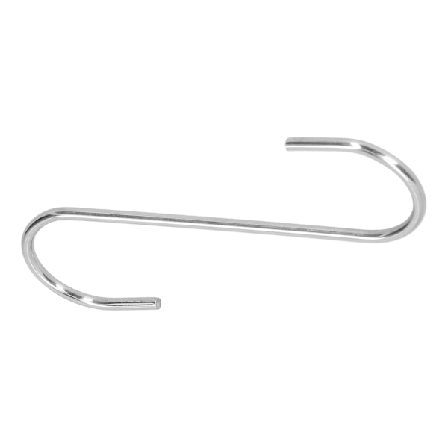 S-formet krok rustfritt stål henger krok gårdsplass balkong fuglemater tilbehør