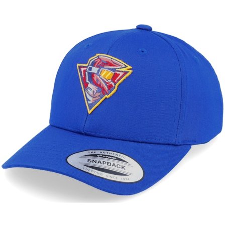 Kiddo Cap - Blau adjustable Cap - Kids Biker Logo Blue Adjustable @ Hatstore